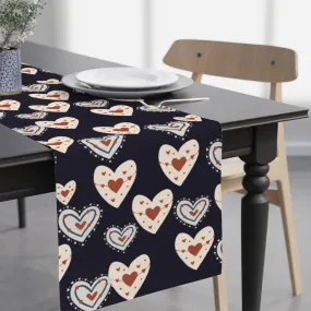 Valentine's Day Table Runner / Heart Table Runner