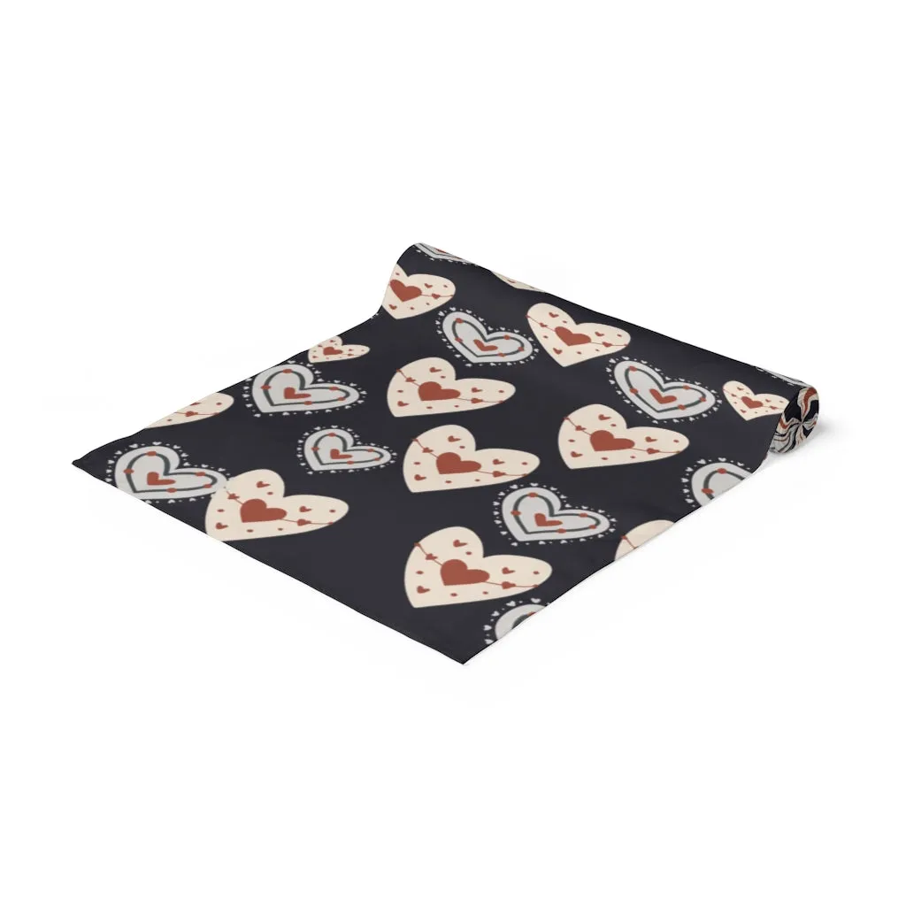 Valentine's Day Table Runner / Heart Table Runner