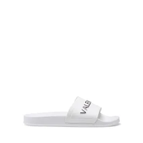 VALENTINO Slider in white PVC