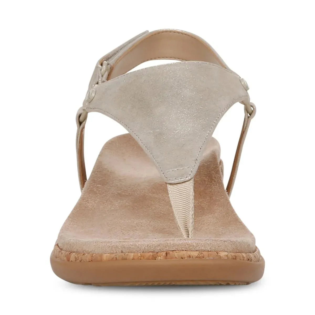 Vionic Kirra II Gold Metallic Leather Women's Sandal