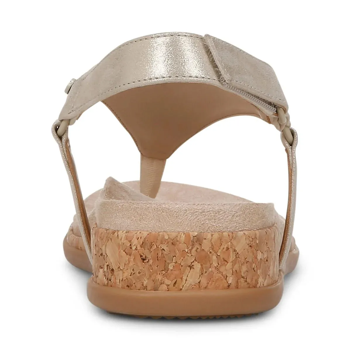 Vionic Kirra II Gold Metallic Leather Women's Sandal