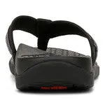 Vionic Men's Tide II Sandals - Black Leather