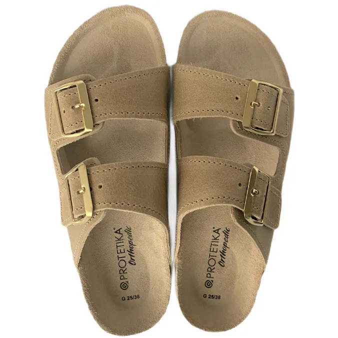 WALKER: colour beige - ladies orthotic sandal