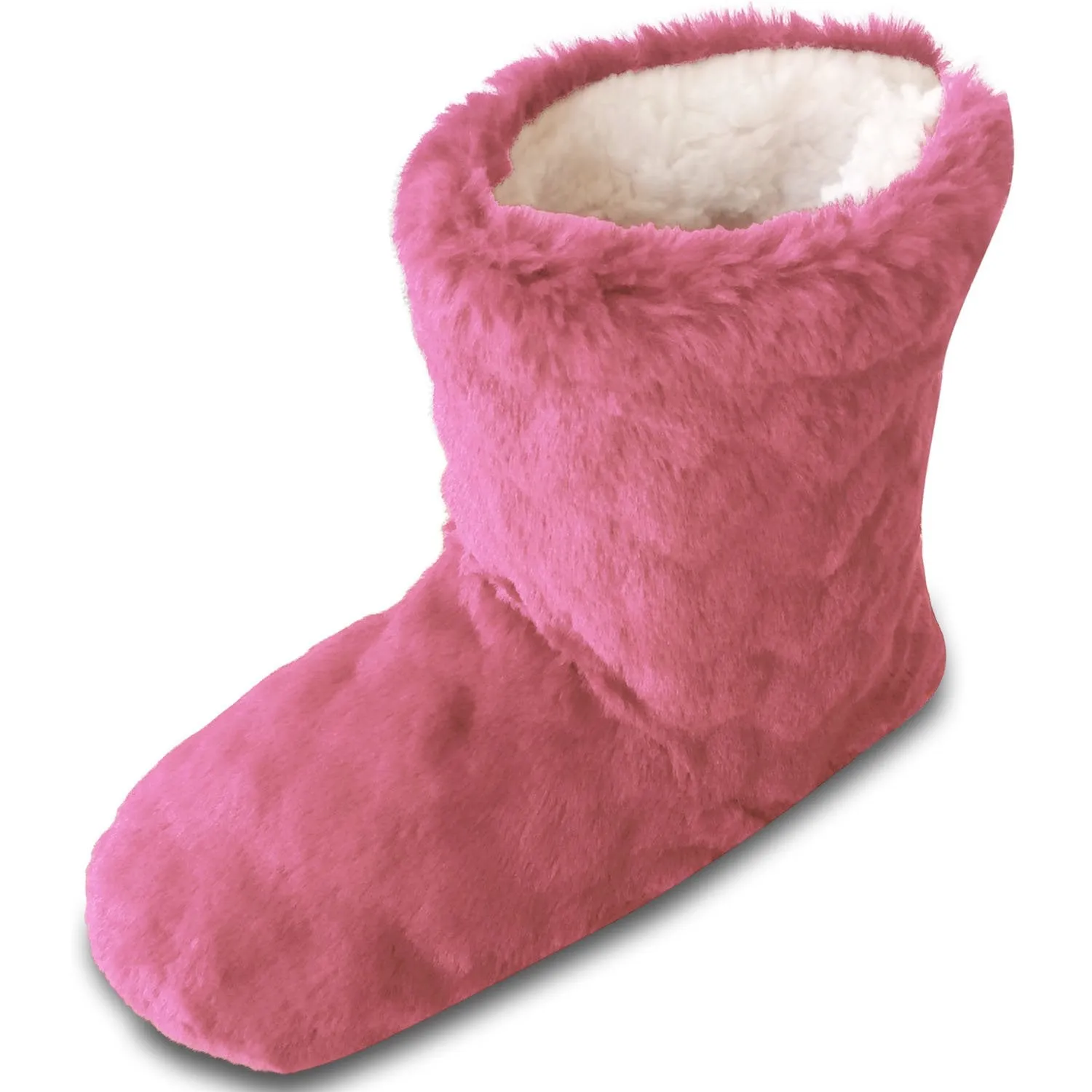 Winter Cut Pile Design Embossed Slipper Boots