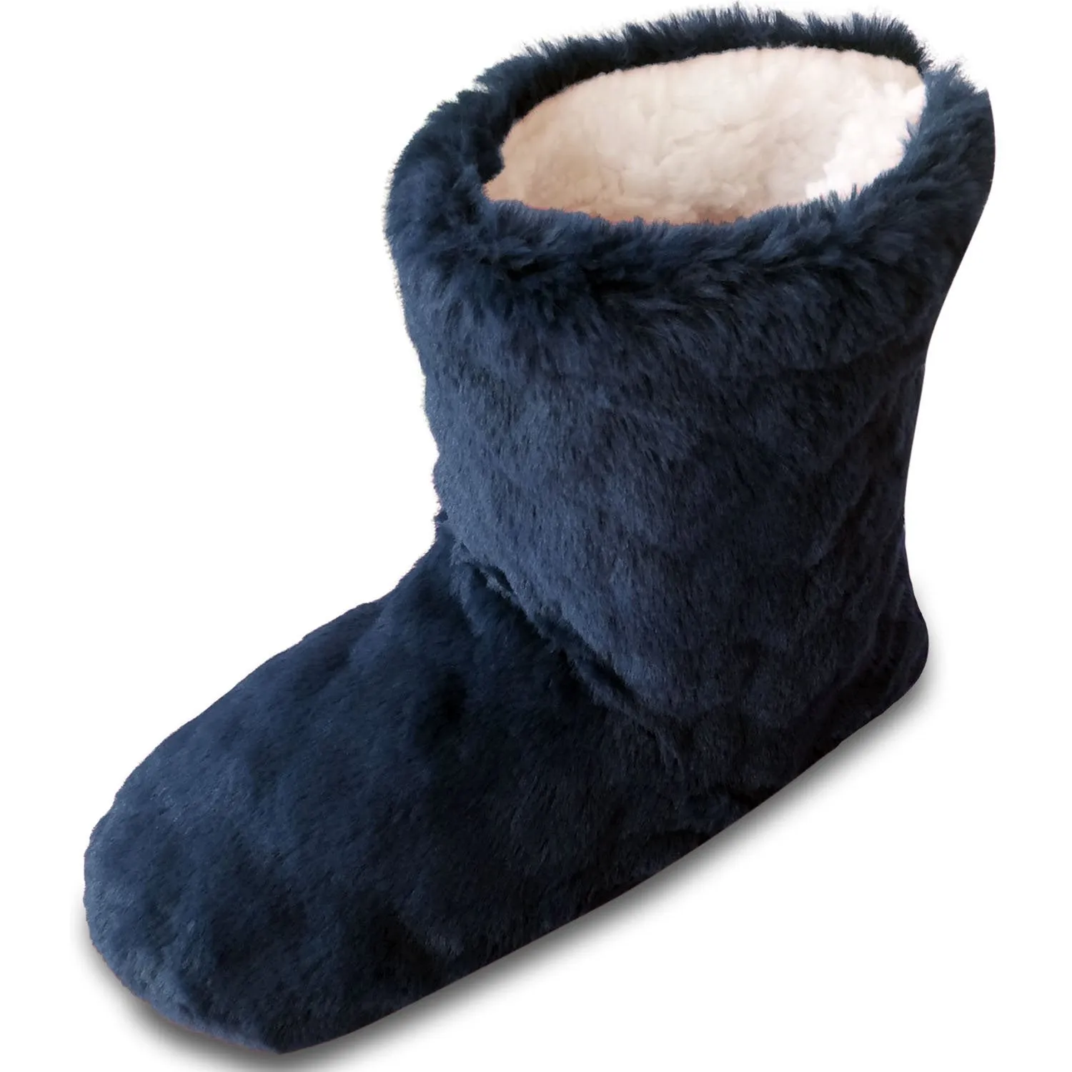 Winter Cut Pile Design Embossed Slipper Boots