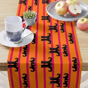 Witches Shoes Halloween Table Runner