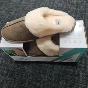 Women's Fur SLIPPERS BROWN
