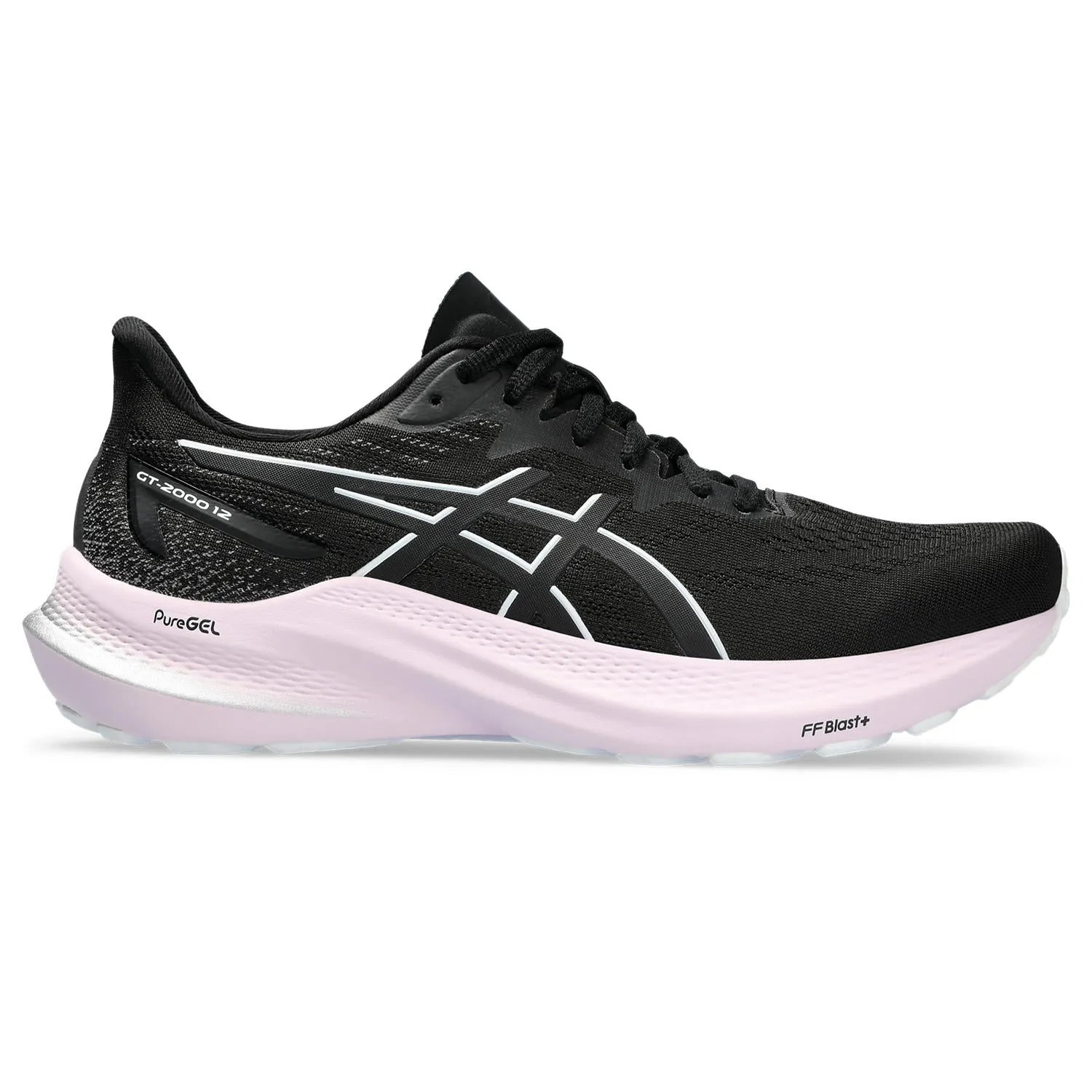 WOMEN'S GT-2000 12 - B - 004 BLACK/WHITE