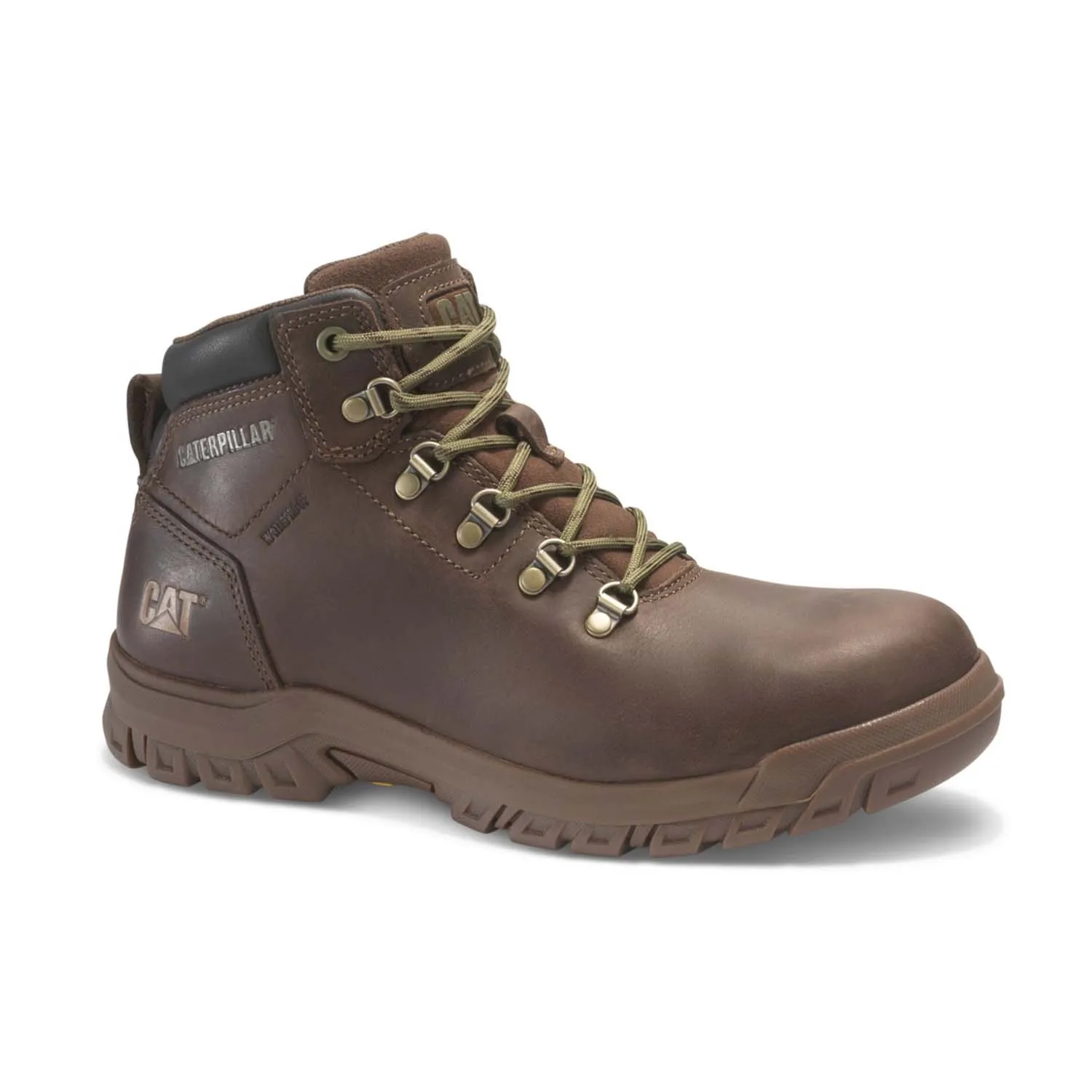Women's Mae Steel-Toe Waterproof Work Boot Brown