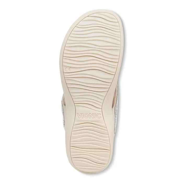 Womens Vionic Dillon Shine in Cream