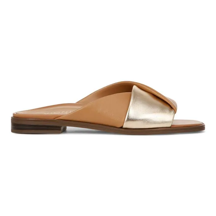 Womens Vionic Miramar in Camel/Gold
