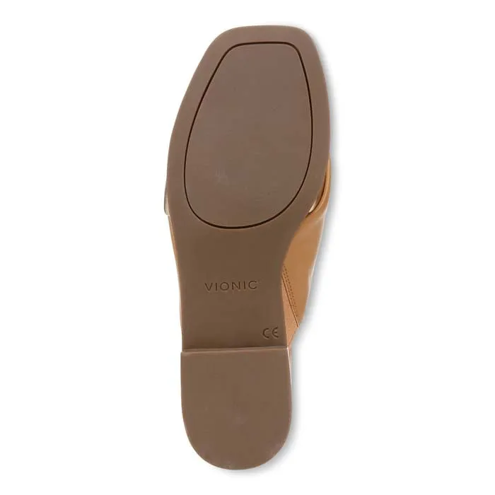 Womens Vionic Miramar in Camel/Gold