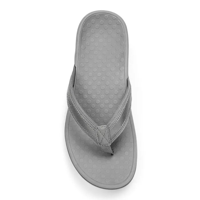 Womens Vionic Tide II Toe Post Sandal Pewter