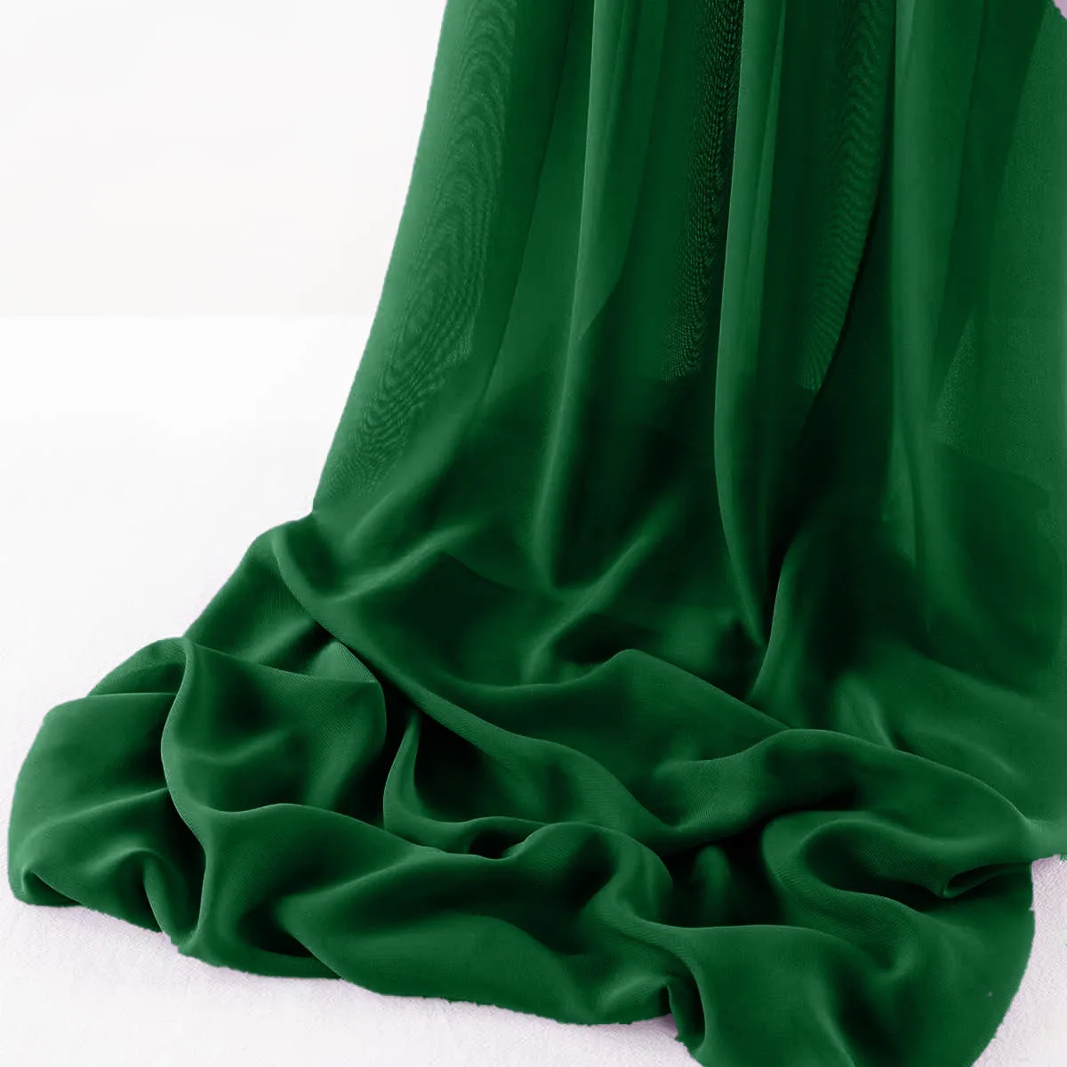 WOOL DOBBY CHIFFON SHEER RUNNER (14" wide x 120" Long)