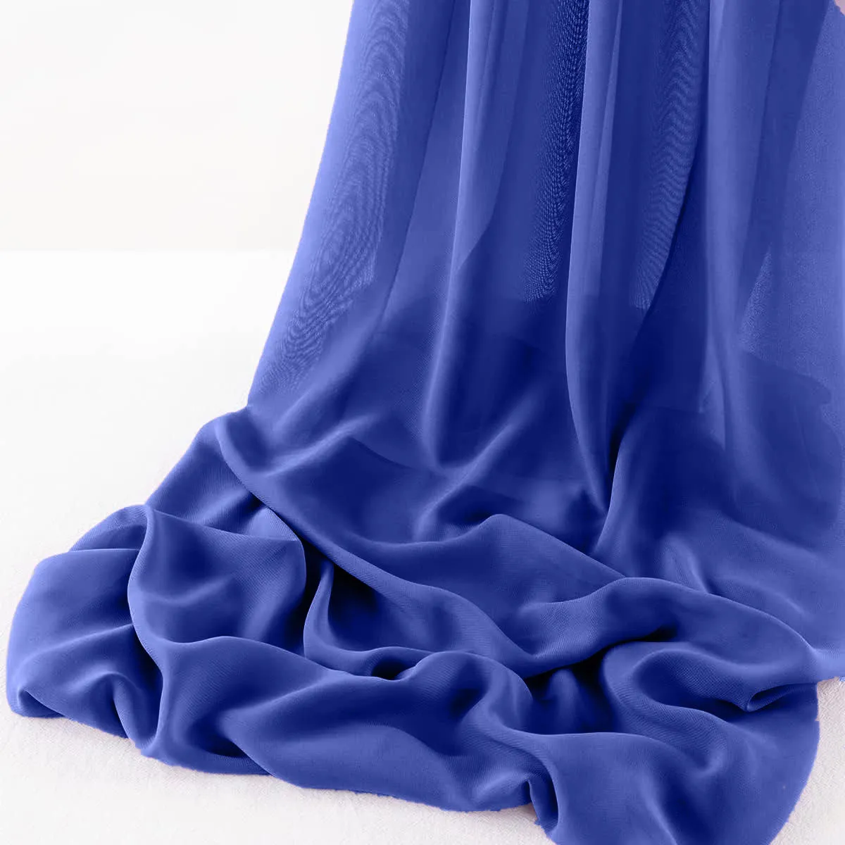 WOOL DOBBY CHIFFON SHEER RUNNER (14" wide x 120" Long)