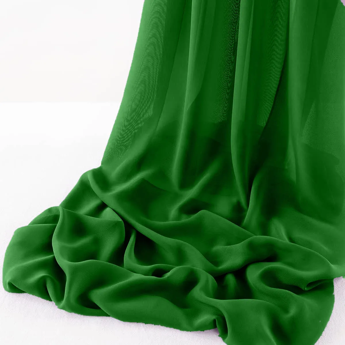 WOOL DOBBY CHIFFON SHEER RUNNER (14" wide x 120" Long)