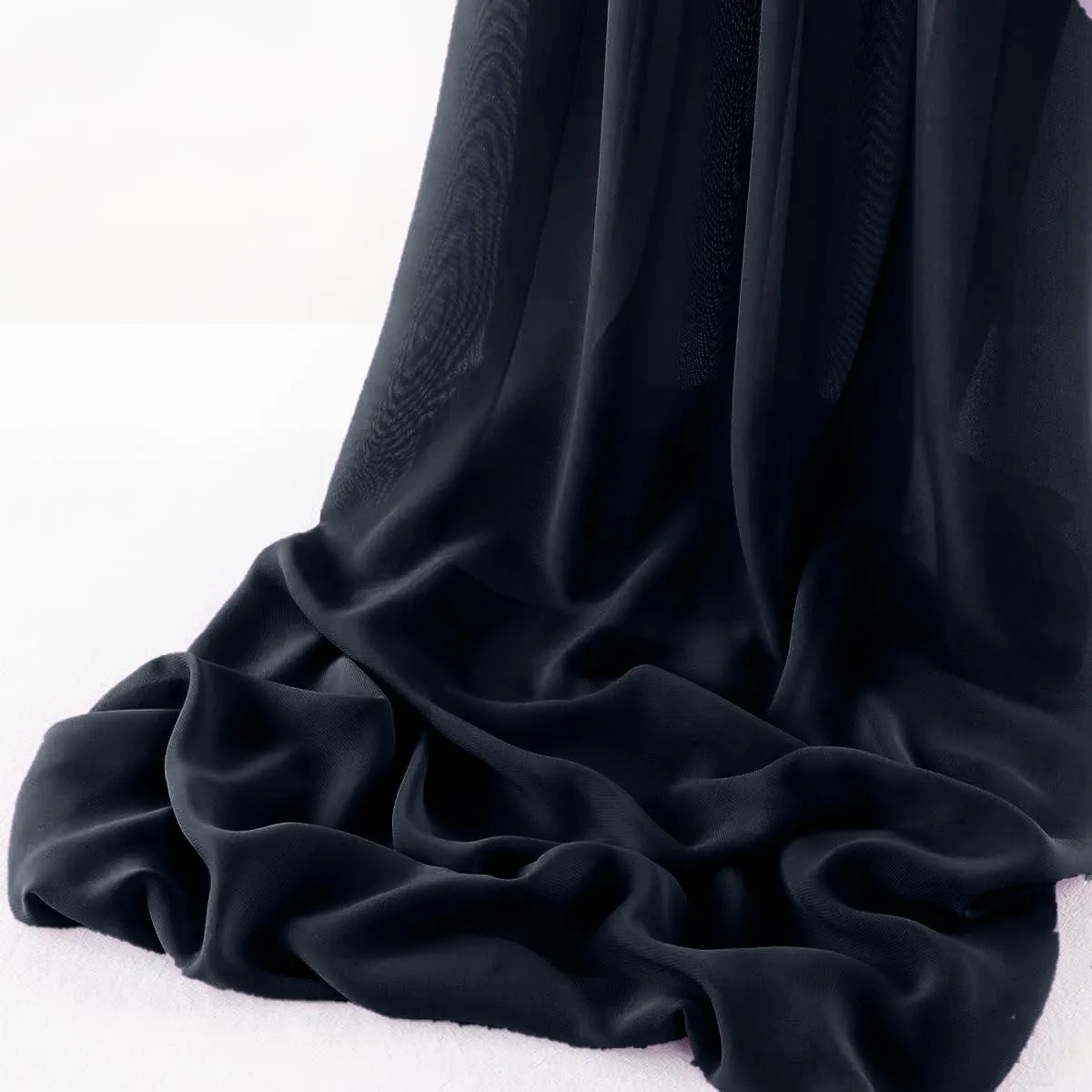 WOOL DOBBY CHIFFON SHEER RUNNER (14" wide x 120" Long)