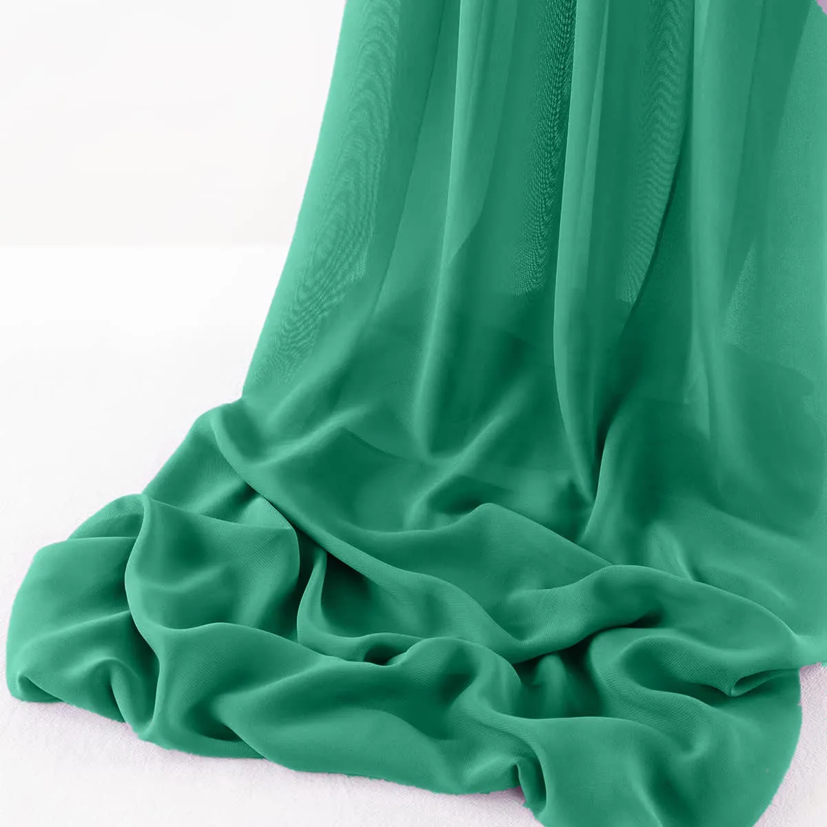 WOOL DOBBY CHIFFON SHEER RUNNER (14" wide x 120" Long)