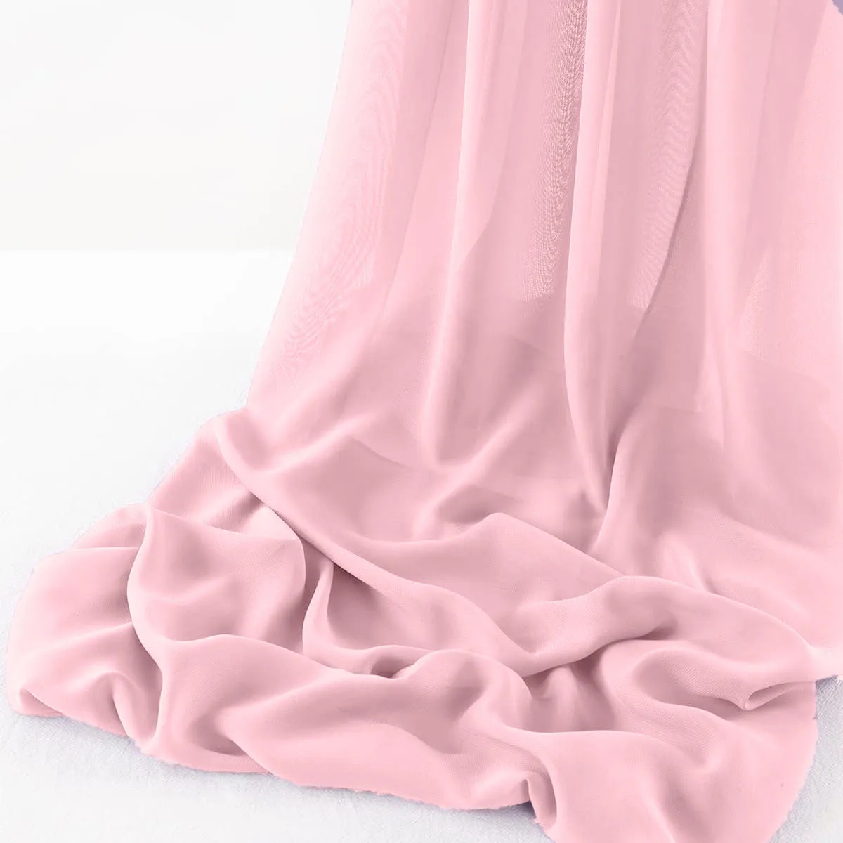 WOOL DOBBY CHIFFON SHEER RUNNER (14" wide x 120" Long)