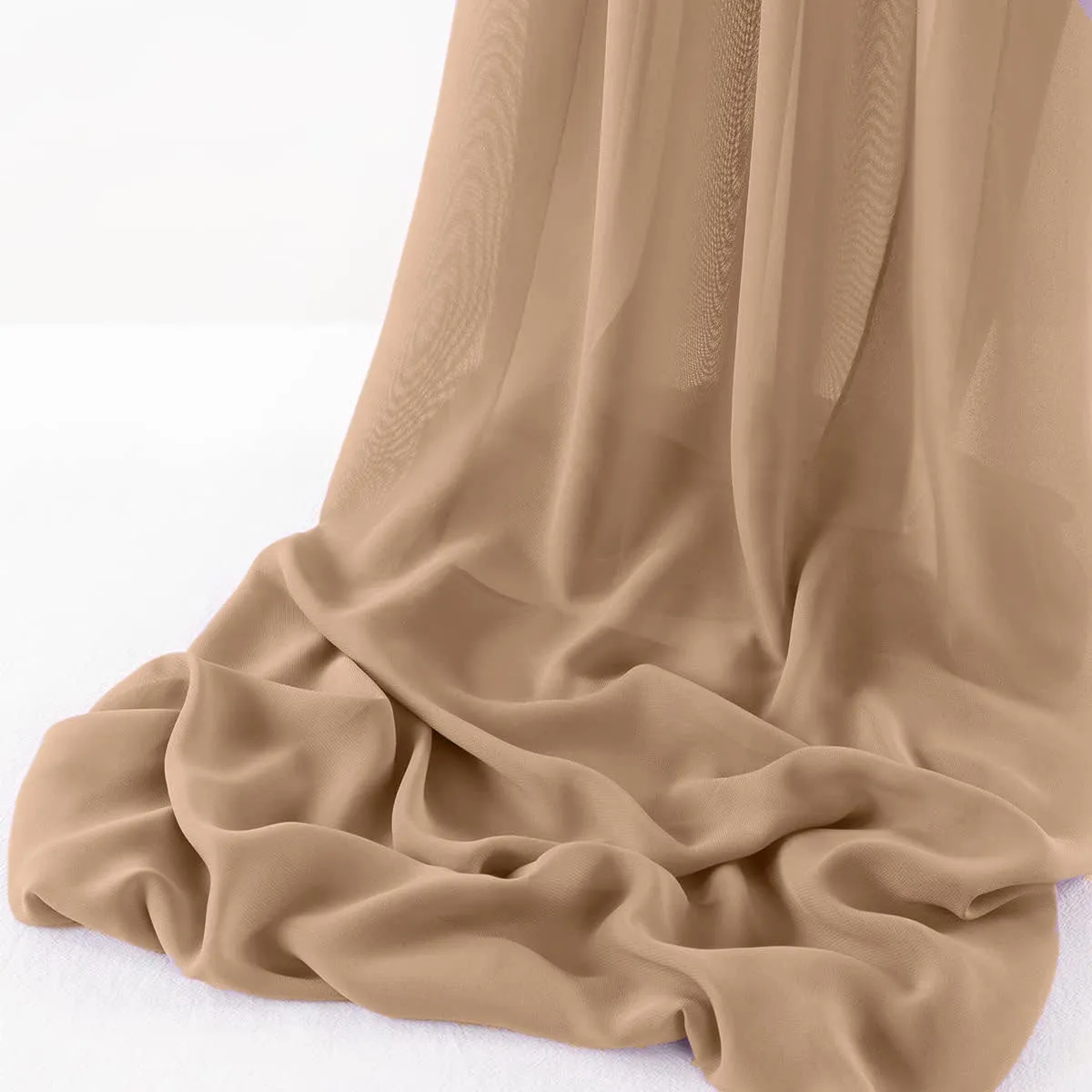 WOOL DOBBY CHIFFON SHEER RUNNER (14" wide x 120" Long)