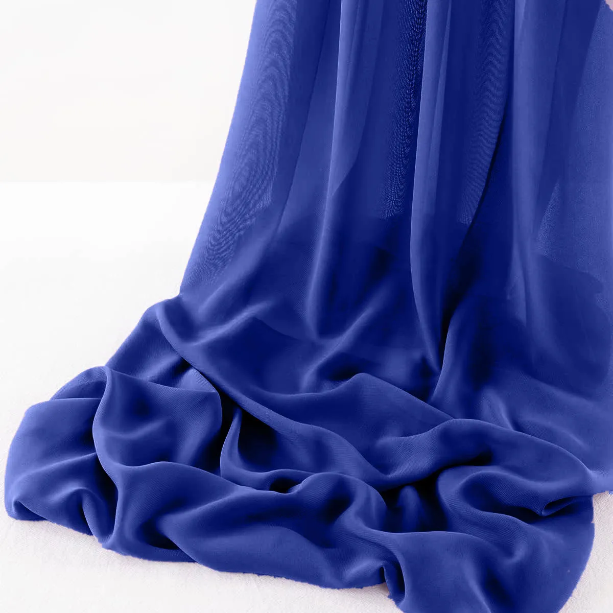 WOOL DOBBY CHIFFON SHEER RUNNER (14" wide x 120" Long)