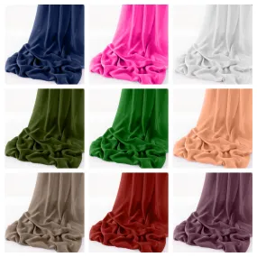 WOOL DOBBY CHIFFON SHEER RUNNER (29" wide x 120" Long)